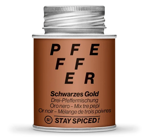 Pfeffermischung schwarzes Gold - Stay Spiced